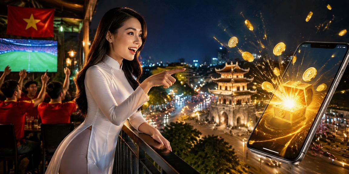 Người dùng Hà Nội kiểm tra thông tin nạp VND trên giao diện thể thao di động