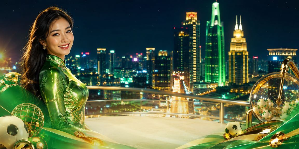 Không khí TP Hồ Chí Minh với áo dài và chủ đề xổ số giải trí